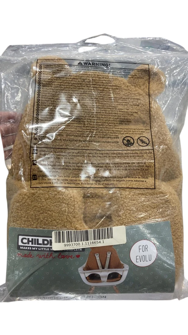 Childhome Evolu Seat Cushion, Teddy Bear Brown - Image 4