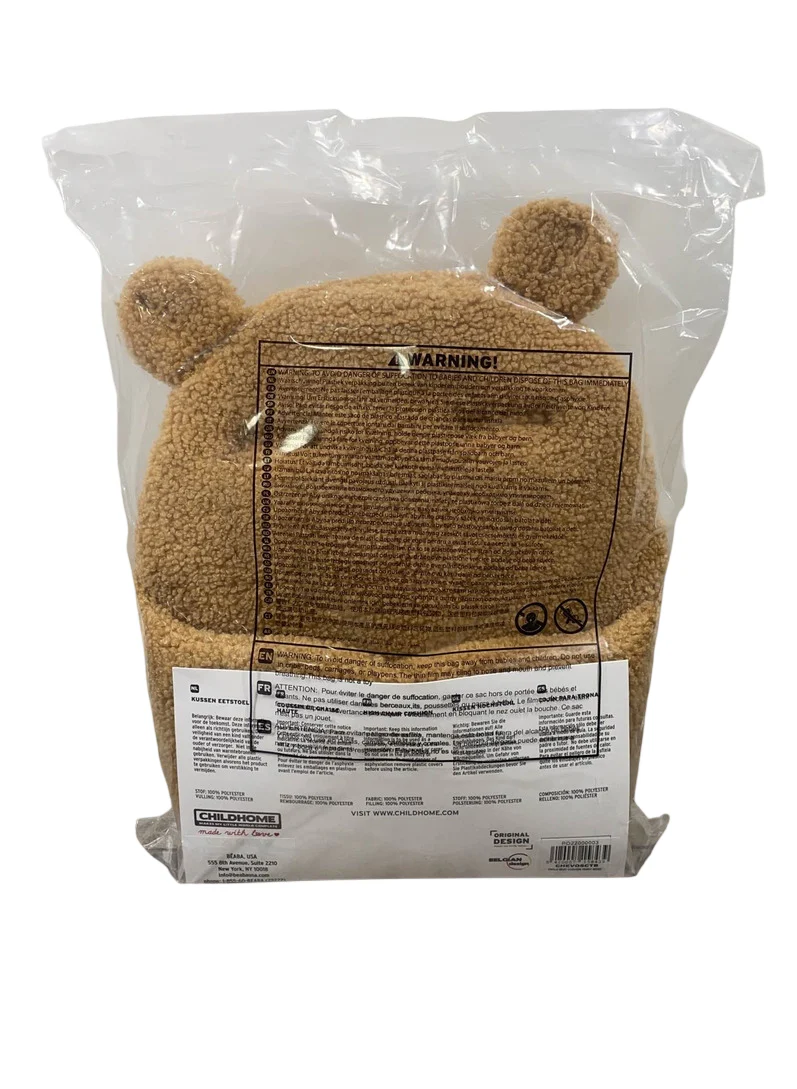 Childhome Evolu Seat Cushion, Teddy Bear Brown - Image 5