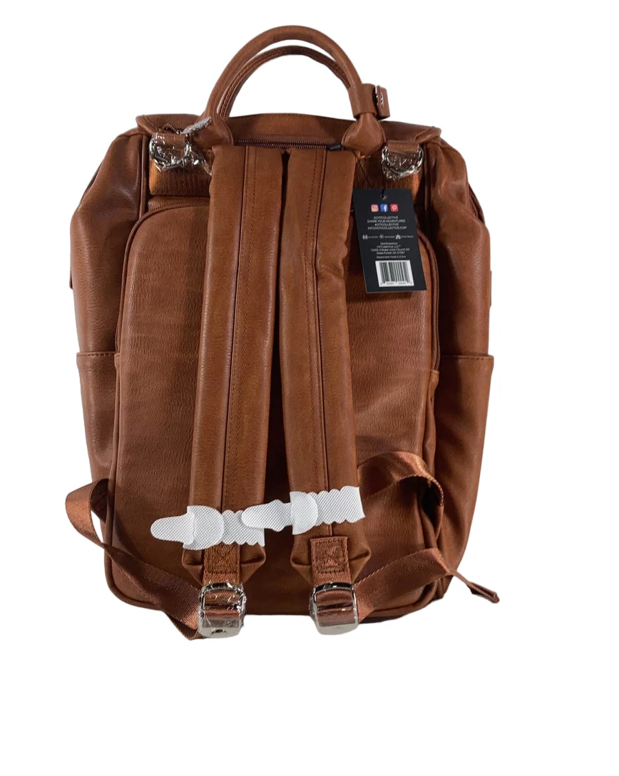 Citi Collective Explorer Diaper Bag Backpack, Vintage Tan - Image 3