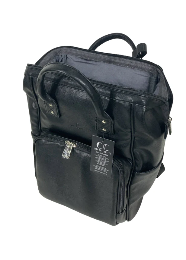 Citi Collective Explorer Diaper Bag Backpack, Black - Image 4
