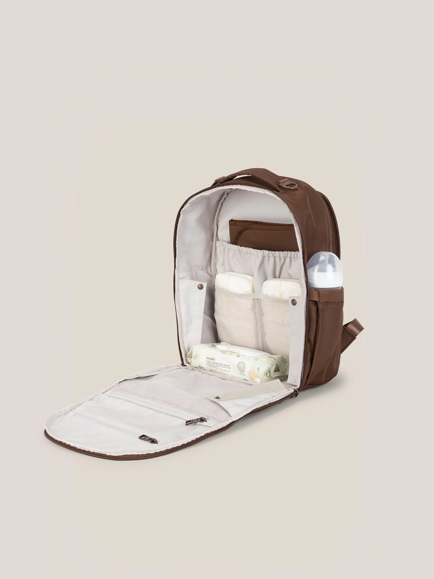 JuJuBe Classic Diaper Backpack, Espresso - Image 10