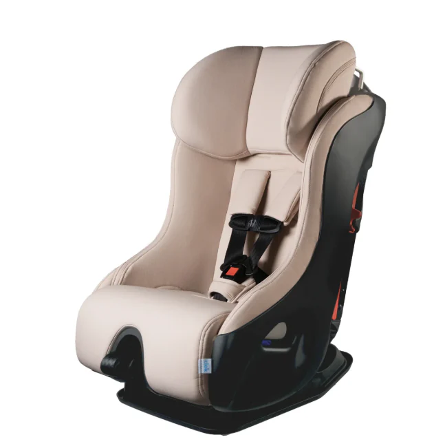 Clek Fllo Convertible Car Seat, 2025, Latte Ziip