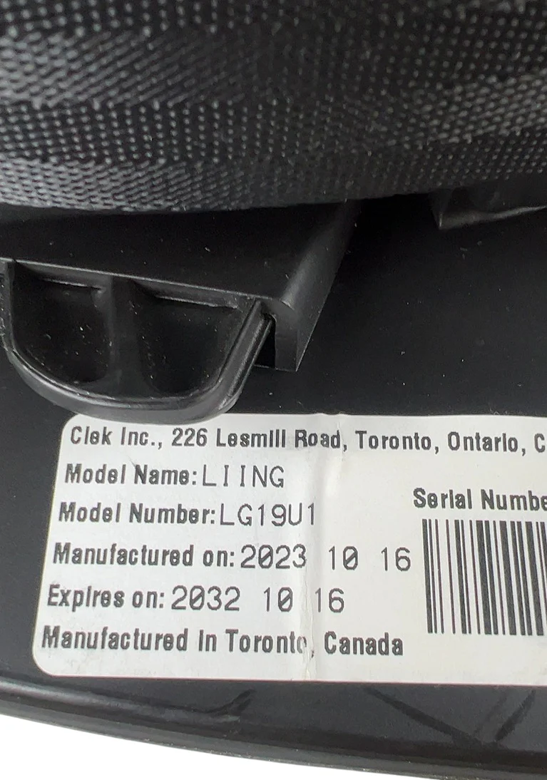 Clek Liing Infant Carseat, 2023, Thunder - Image 6