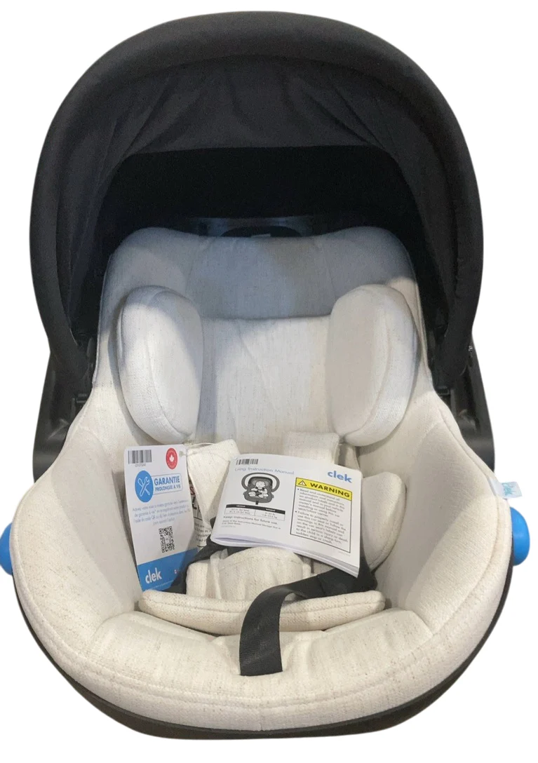 Clek Liing Infant Carseat, 2024, Marshmallow