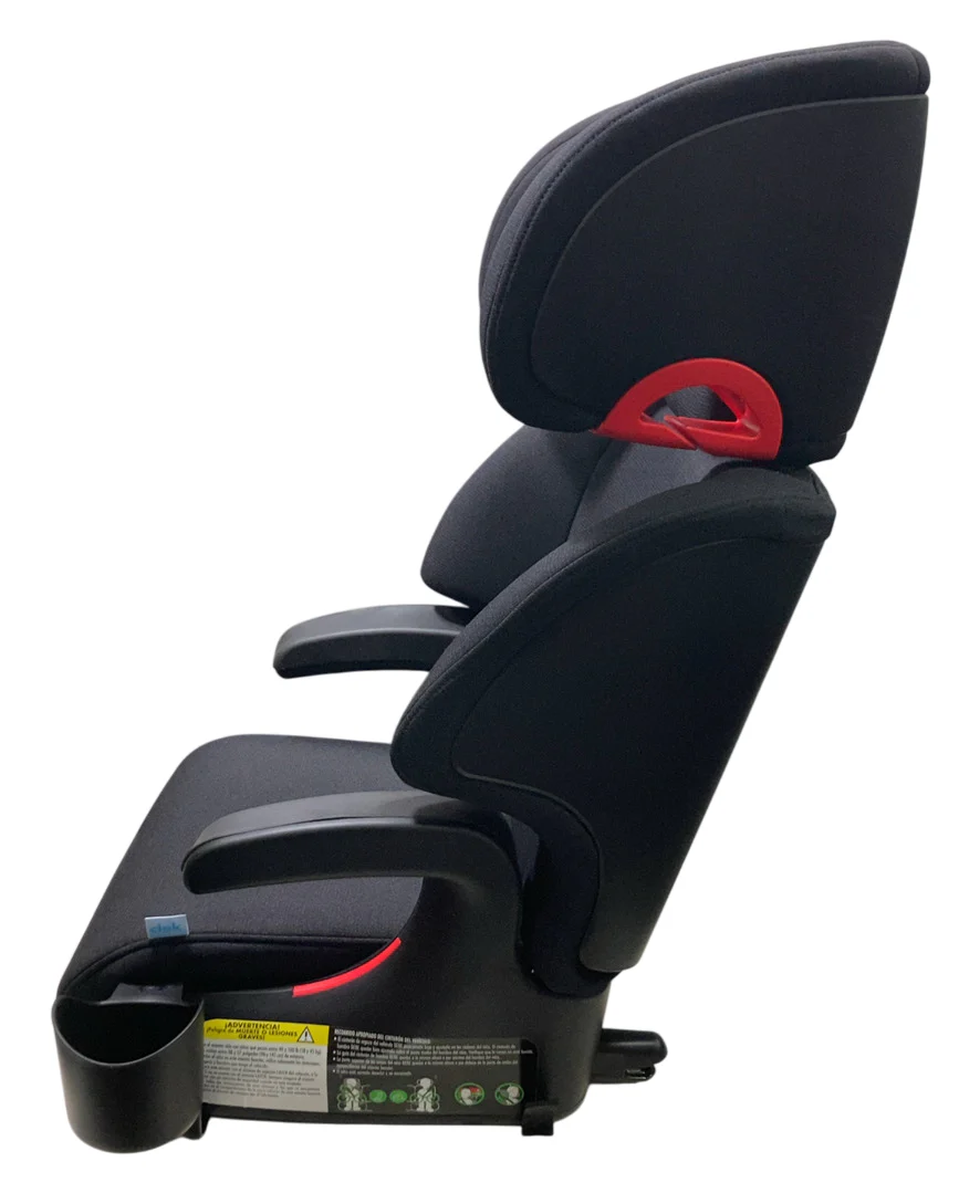 Clek Oobr High Back Belt Positioning Booster, 2024, Railroad - Image 3