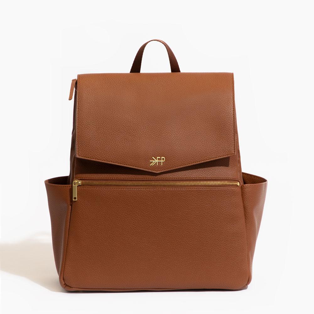 Freshly Picked Classic Diaper Bag II, Cognac - Image 13
