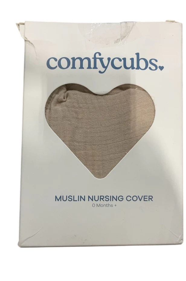 Comfy Cubs Muslin Nursing Cover, Sand - Image 2