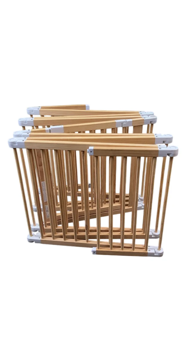 Comfy Cubs Playpen, Natural Wood