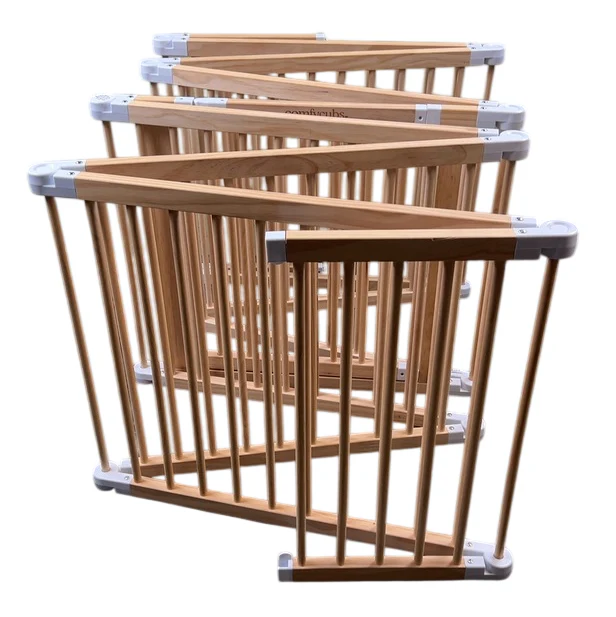 Comfy Cubs Playpen, Natural Wood