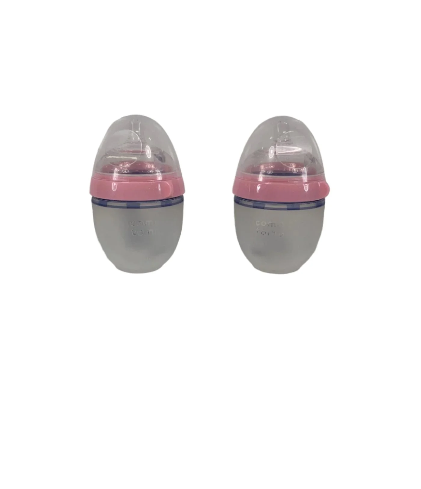 Comotomo Baby Bottles, Pink, Pack of 2, 5 ounce