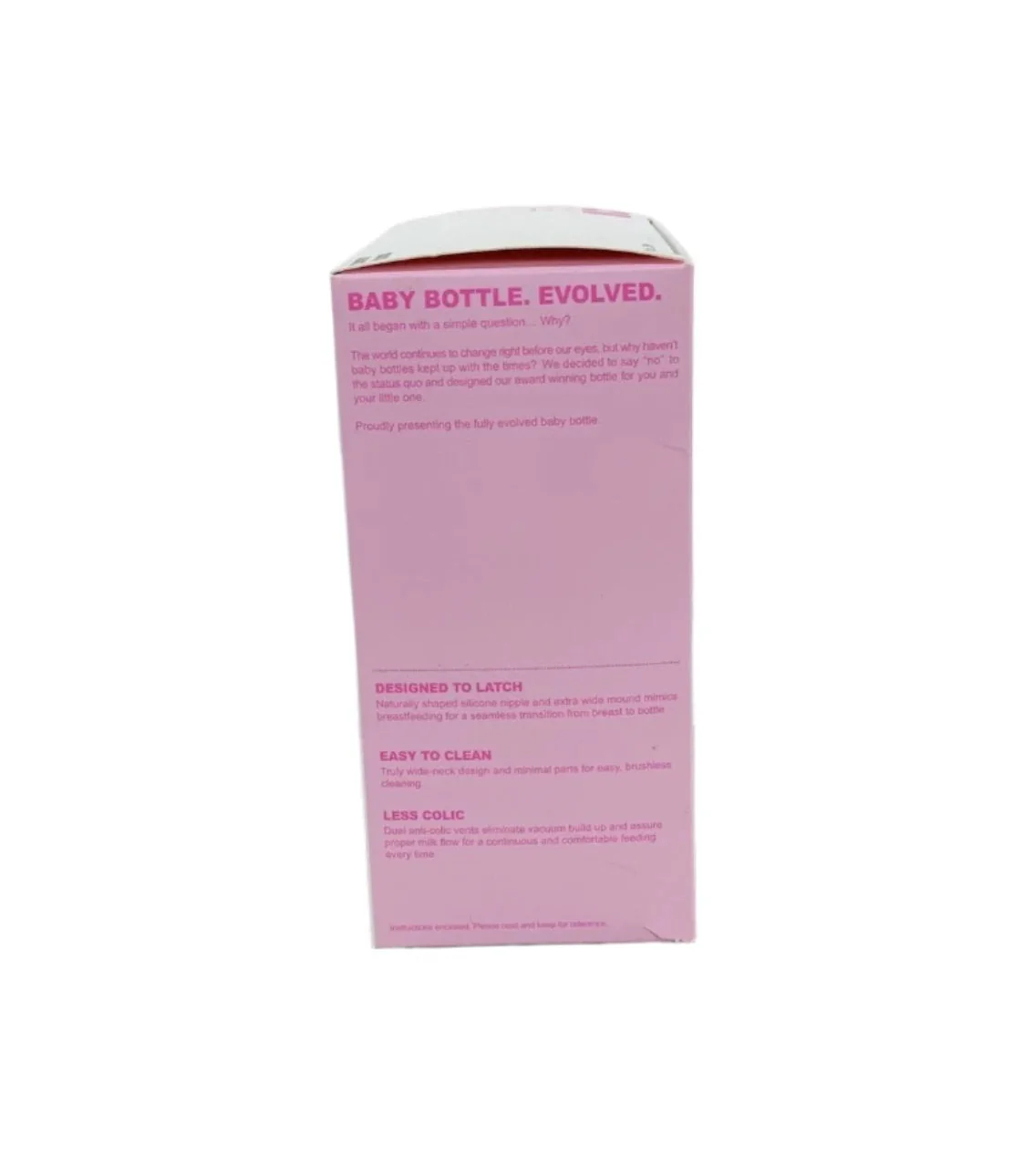 Comotomo Baby Bottles, Pink, Pack of 2, 8 ounce - Image 4