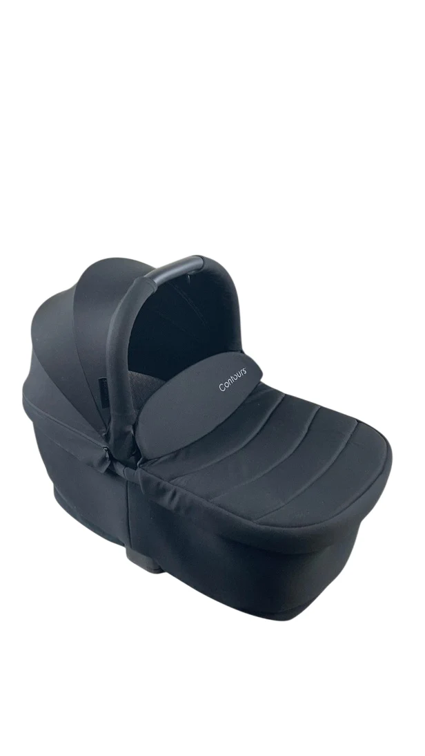 Contours Element Stroller Bassinet & Removable Carrycot, Stealth Black