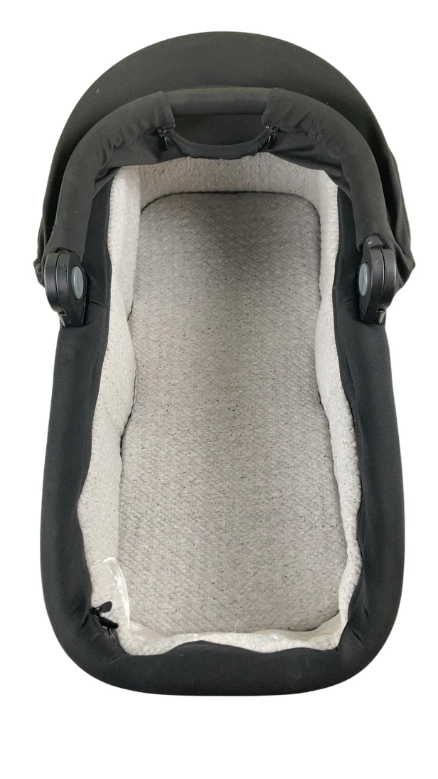 Contours Element Stroller Bassinet & Removable Carrycot, Stealth Black - Image 4