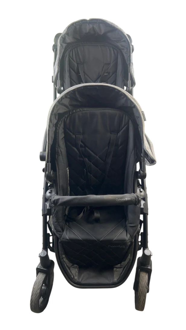 Contours Options Elite V2 Double Stroller, 2021, Graphite Grey - Image 5