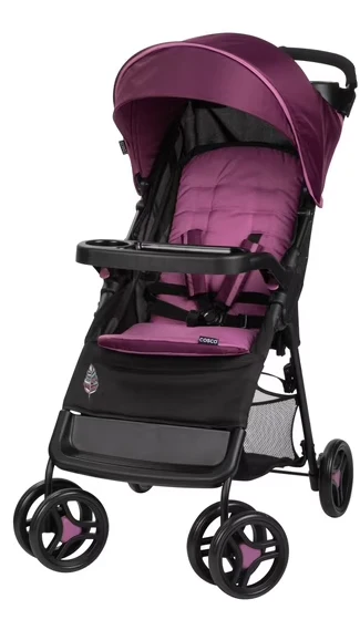 Cosco Lift And Stroll Plus Stroller, DX, Free Spirit Purple