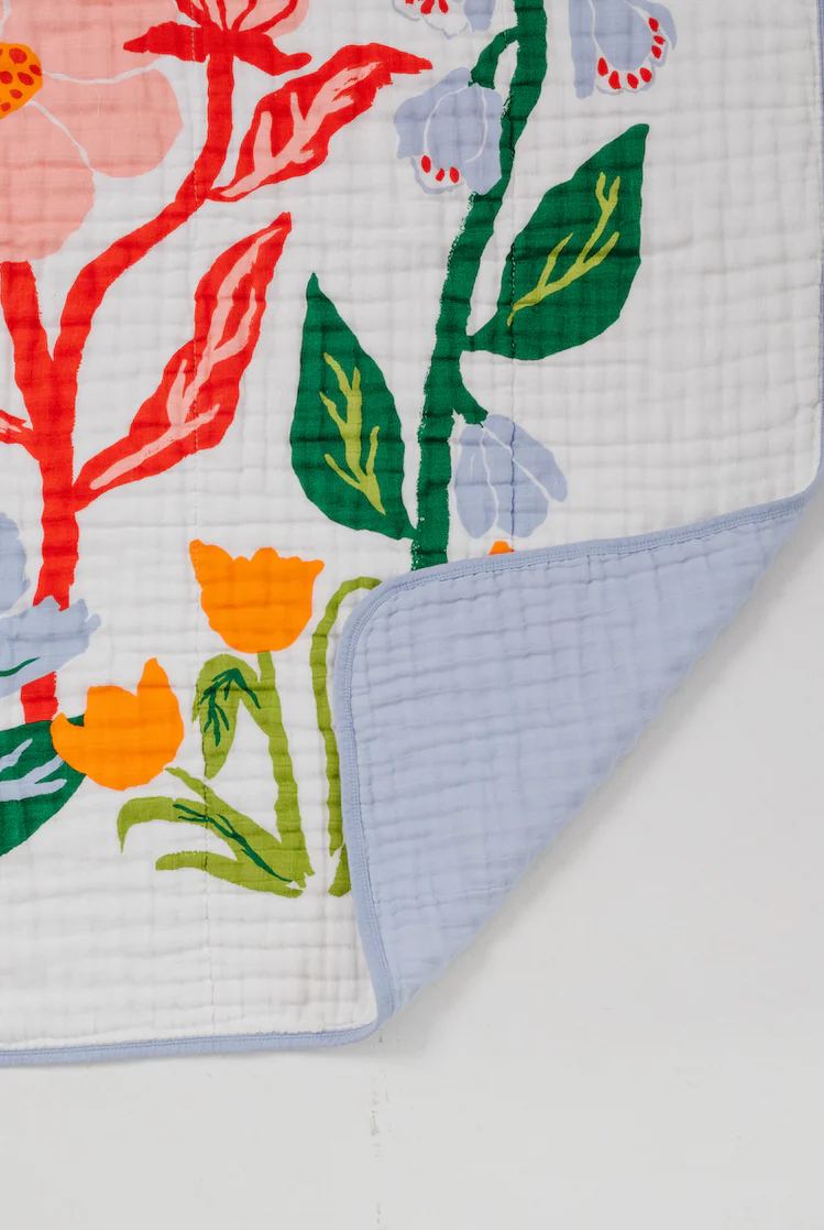 Clementine Kids Cottage Garden Quilt - Image 4