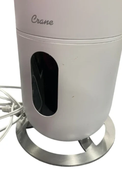 Crane 2 Gal. Ultrasonic Cool Mist Tower Humidifier with Germicidal UV-A Light, White - Image 2