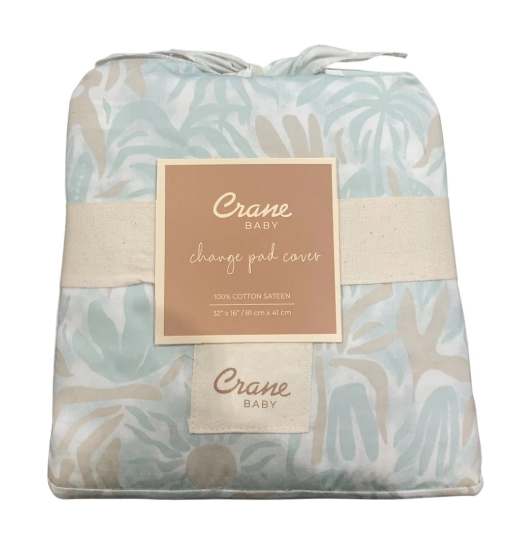 Crane Baby Change Pad Cover, Beach Life - Image 2