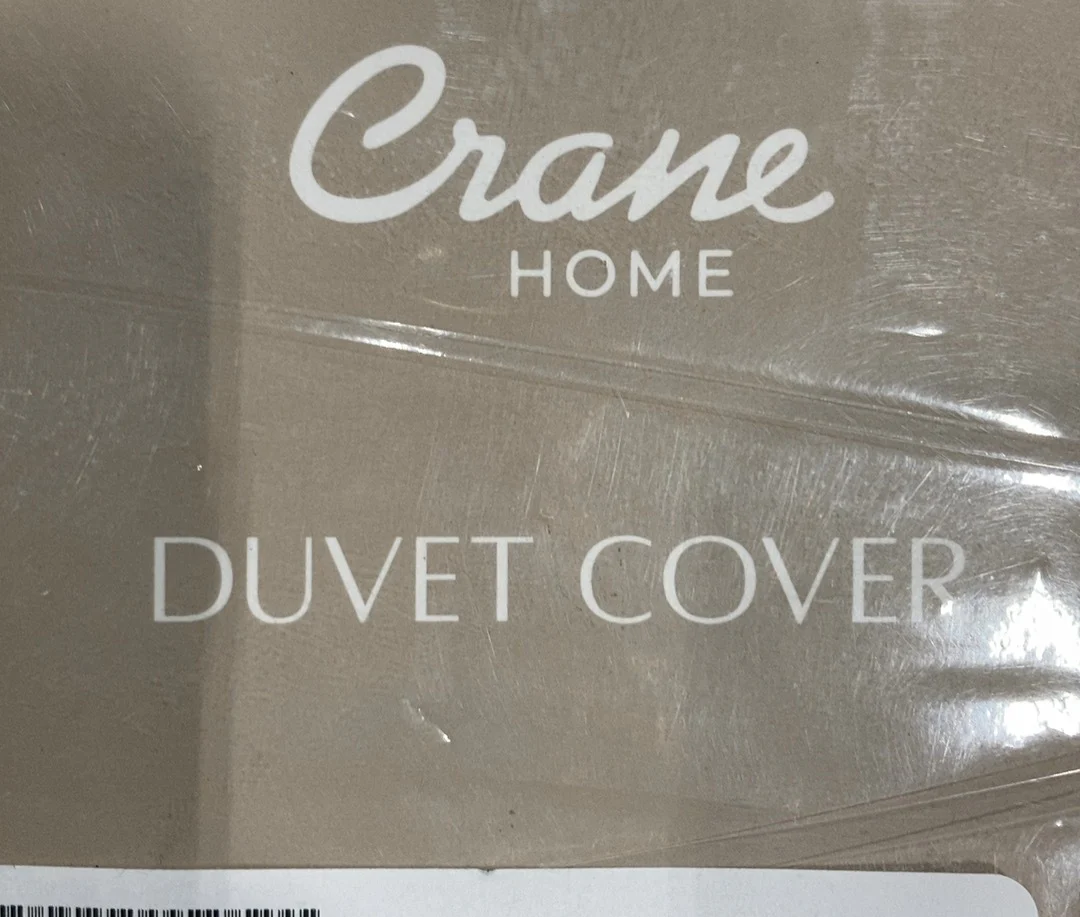 Crane Baby Duvet Cover, White - Image 3
