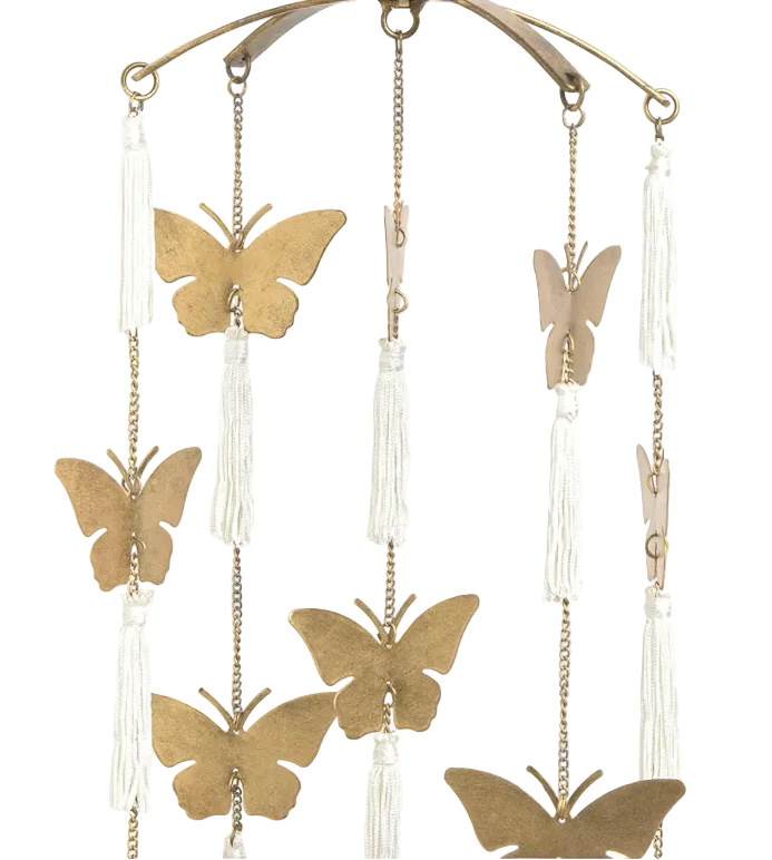 Crane Baby Handcrafted Ceiling Hanging, Butterfly - Image 2