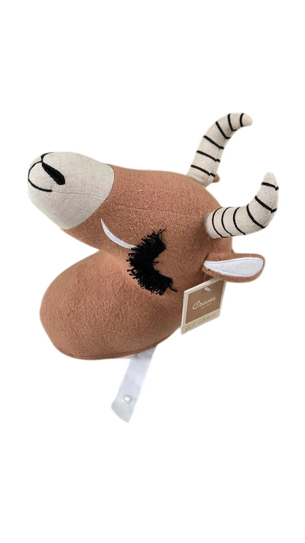 Crane Baby Plush Head Wall Decor, Antelope - Image 4
