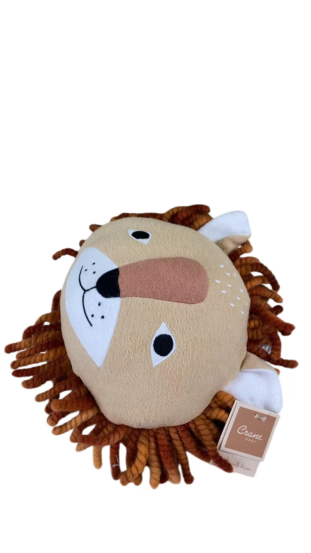 Crane Baby Plush Head Wall Decor, Lion - Image 3