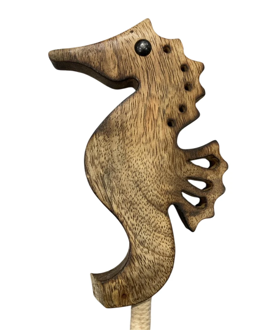 Crane Baby Wooden Wall Hooks Set, Sea Life - Image 2