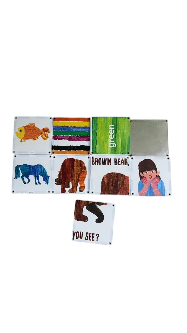 CreateOn Magna Tiles, Eric Carle Brown Bear - Image 2