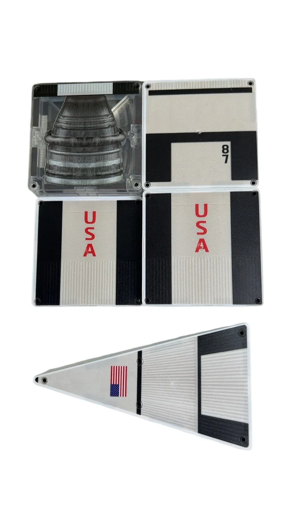 CreateOn Magna Tiles, NASA Rocketship - Image 2