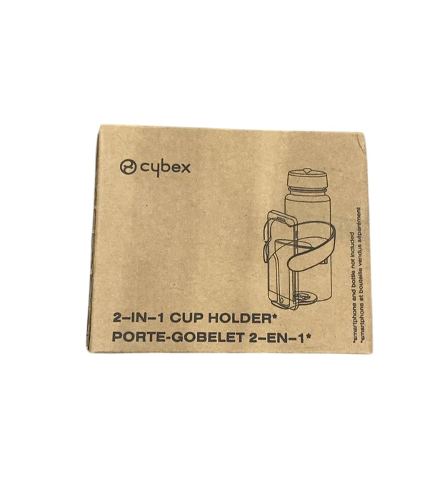 Cybex 2-in-1 Cup Holder, Black - Image 3