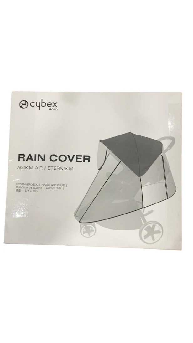 Cybex Agis M-Air/Eternis M Rain Cover, Black - Image 2