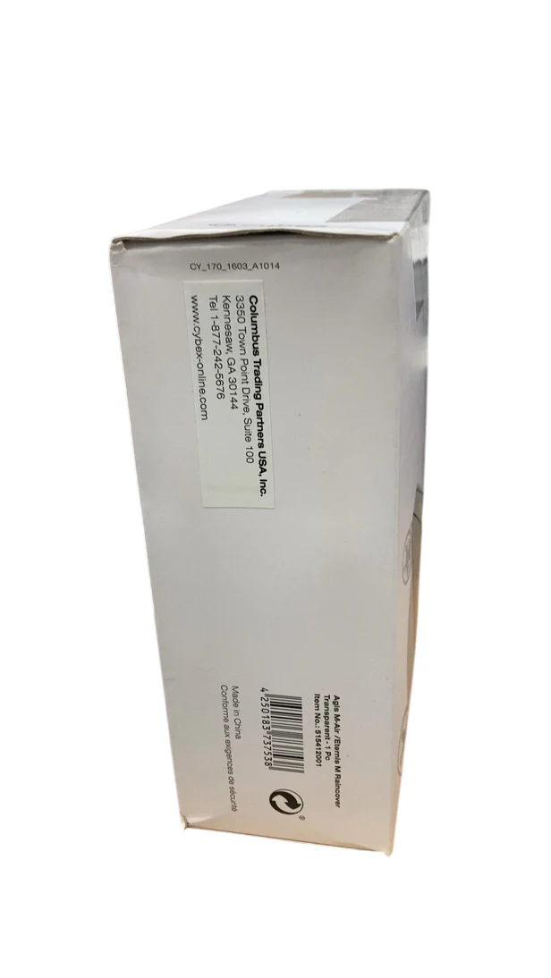 Cybex Agis M-Air/Eternis M Rain Cover, Black - Image 3