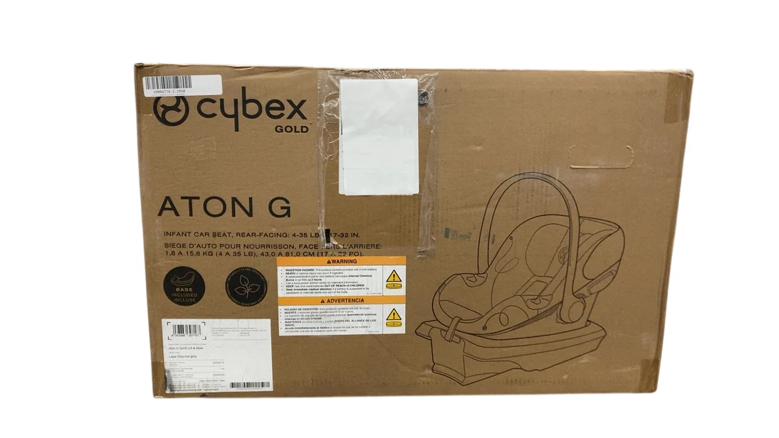 Cybex Aton G Infant Car Seat, 2024, Lava Grey - Image 2