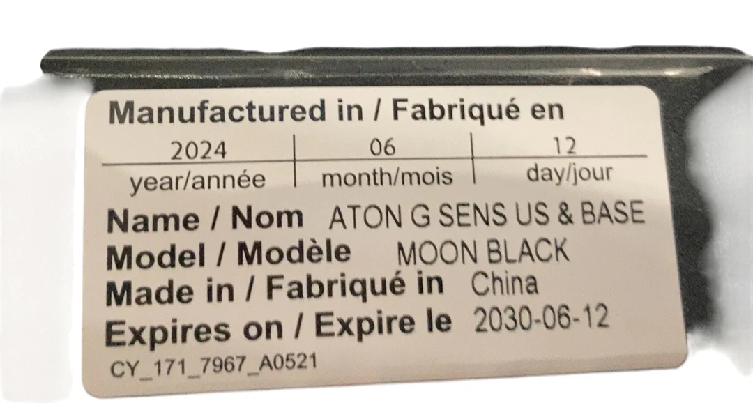 Cybex Aton G Infant Car Seat, 2024, Moon Black - Image 8
