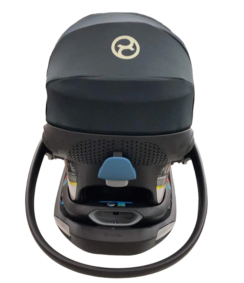Cybex Aton G Swivel Infant Car Seat and Base, 2023, Moon Black - Image 6