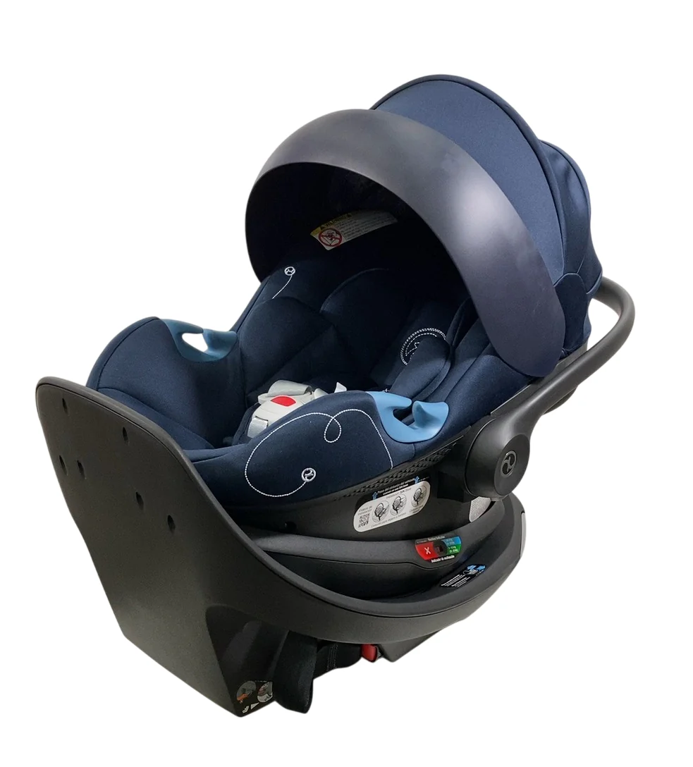 Cybex Aton G Swivel Infant Car Seat And Base, Ocean Blue, 2024