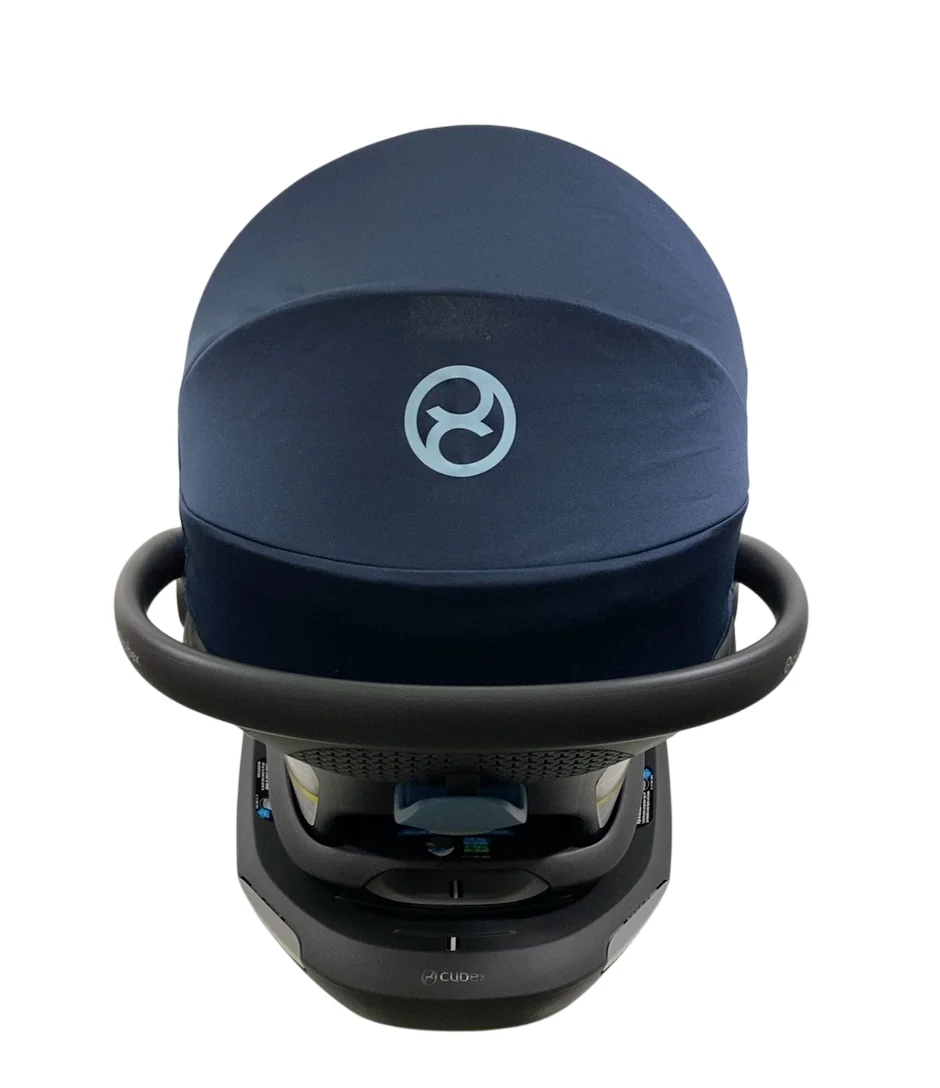 Cybex Aton G Swivel Infant Car Seat And Base, Ocean Blue, 2024 - Image 7