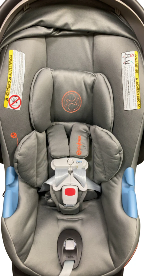 Cybex Aton G Swivel SensorSafe Rotating Infant Car Seat, 2023, Lava Grey - Image 5