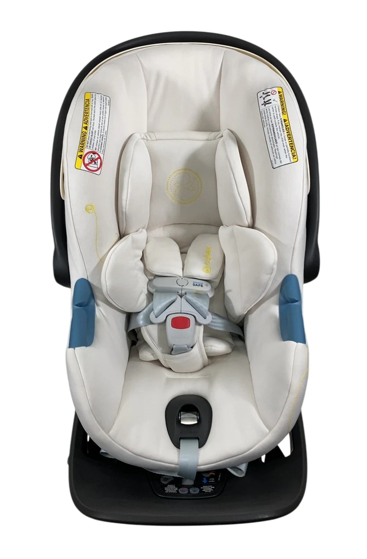 Cybex Aton G Swivel SensorSafe Rotating Infant Car Seat, 2024, Seashell Beige - Image 3
