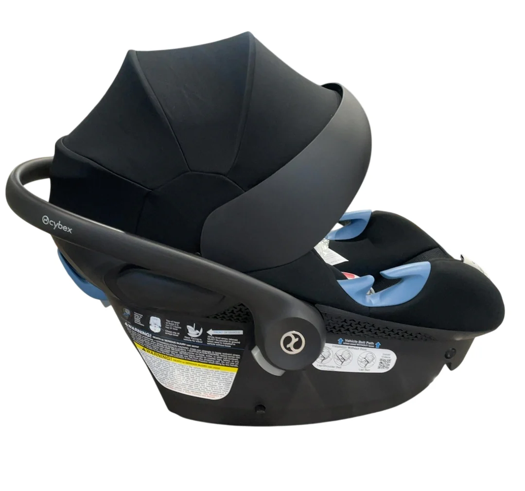 Cybex Aton G2 Infant Car Seat with Load Leg Base, 2025, Moon Black