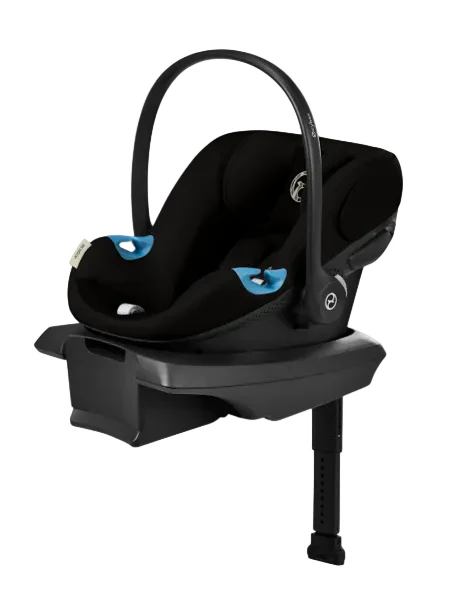 Cybex Aton G2 Infant Car Seat with Load Leg Base, Moon Black, 2025