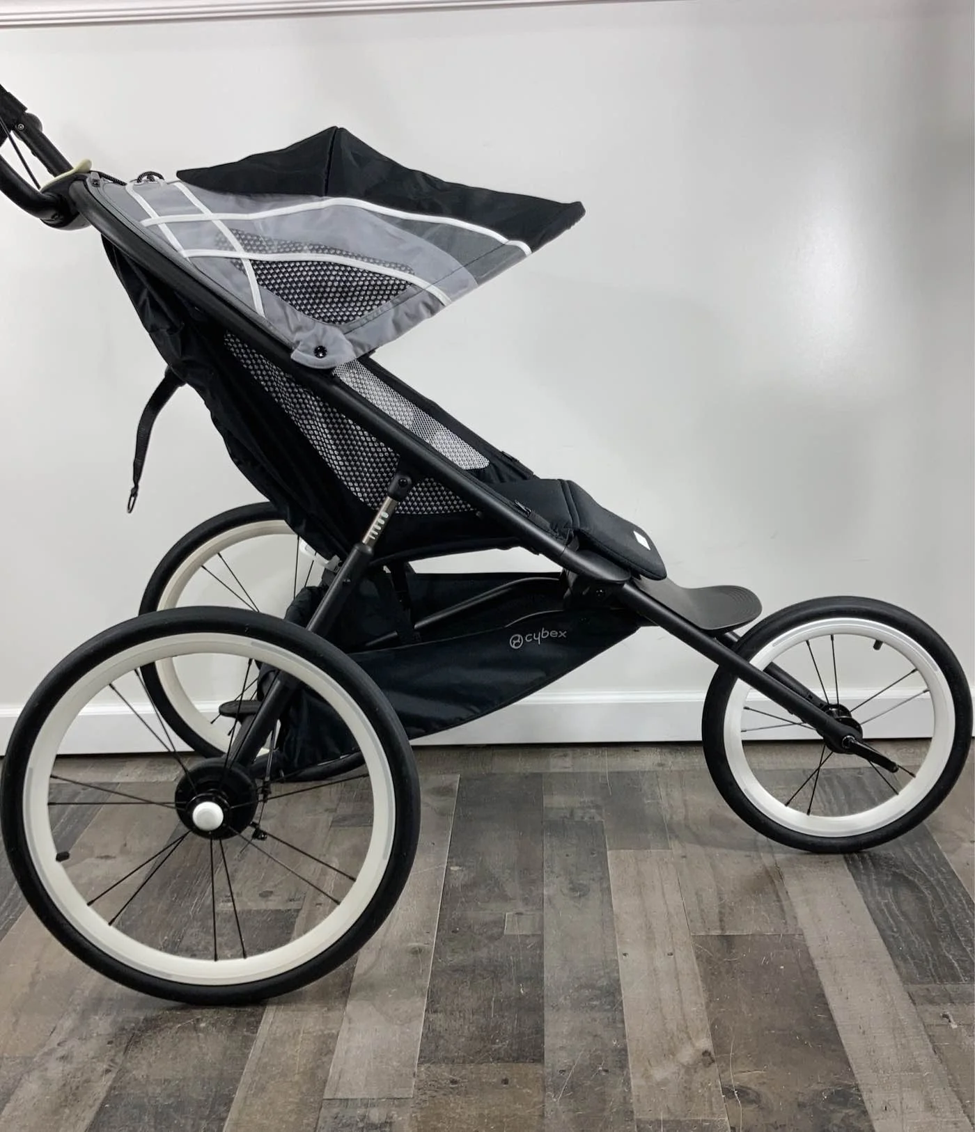 Cybex AVI Jogging Stroller, 2021, All Black - Image 9