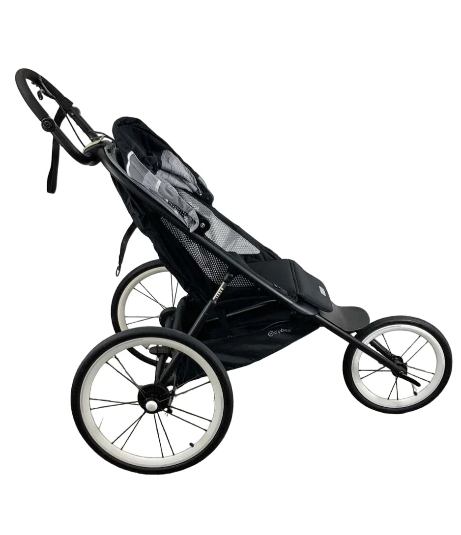 Cybex AVI Jogging Stroller, 2021, All Black - Image 2