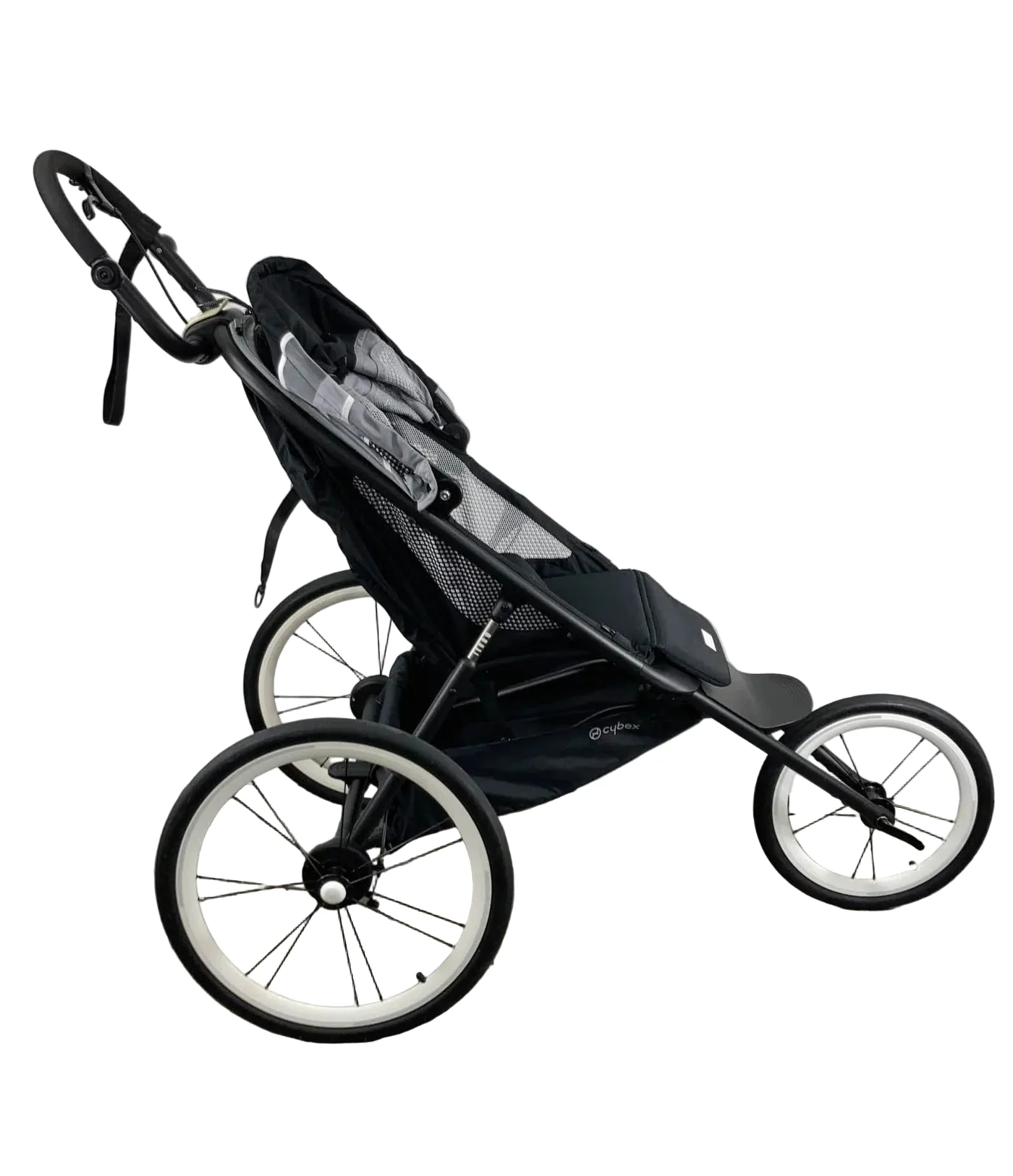Cybex AVI Jogging Stroller, 2021, All Black - Image 2