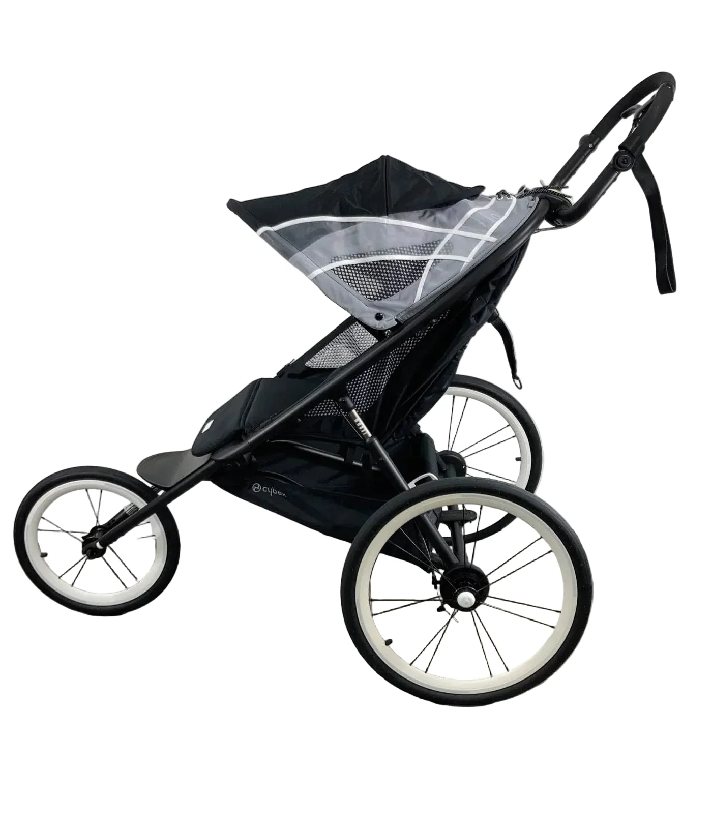Cybex AVI Jogging Stroller, 2021, All Black - Image 3