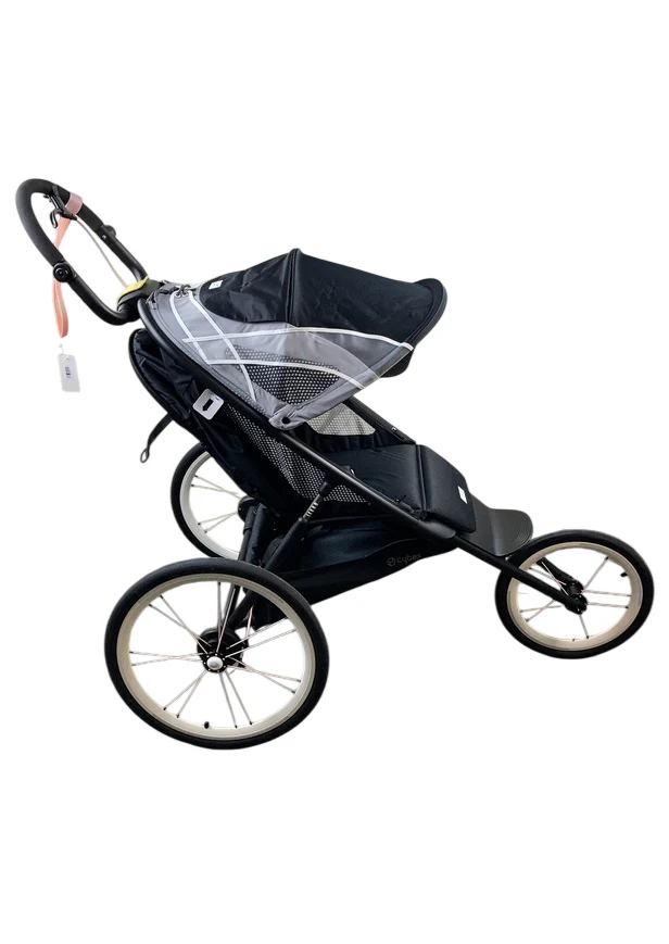 Cybex AVI Jogging Stroller, 2021, All Black - Image 2