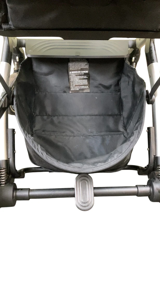 Cybex Balios S Lux Stroller, 2020, Deep Black, Silver with Brown Leather - Image 4