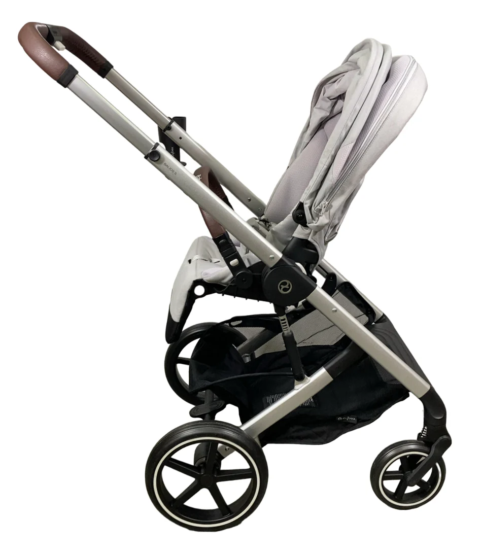 Cybex Balios S Lux Stroller, 2023, Lava Grey, Silver - Image 2