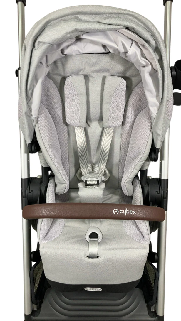 Cybex Balios S Lux Stroller, 2023, Lava Grey, Silver - Image 5