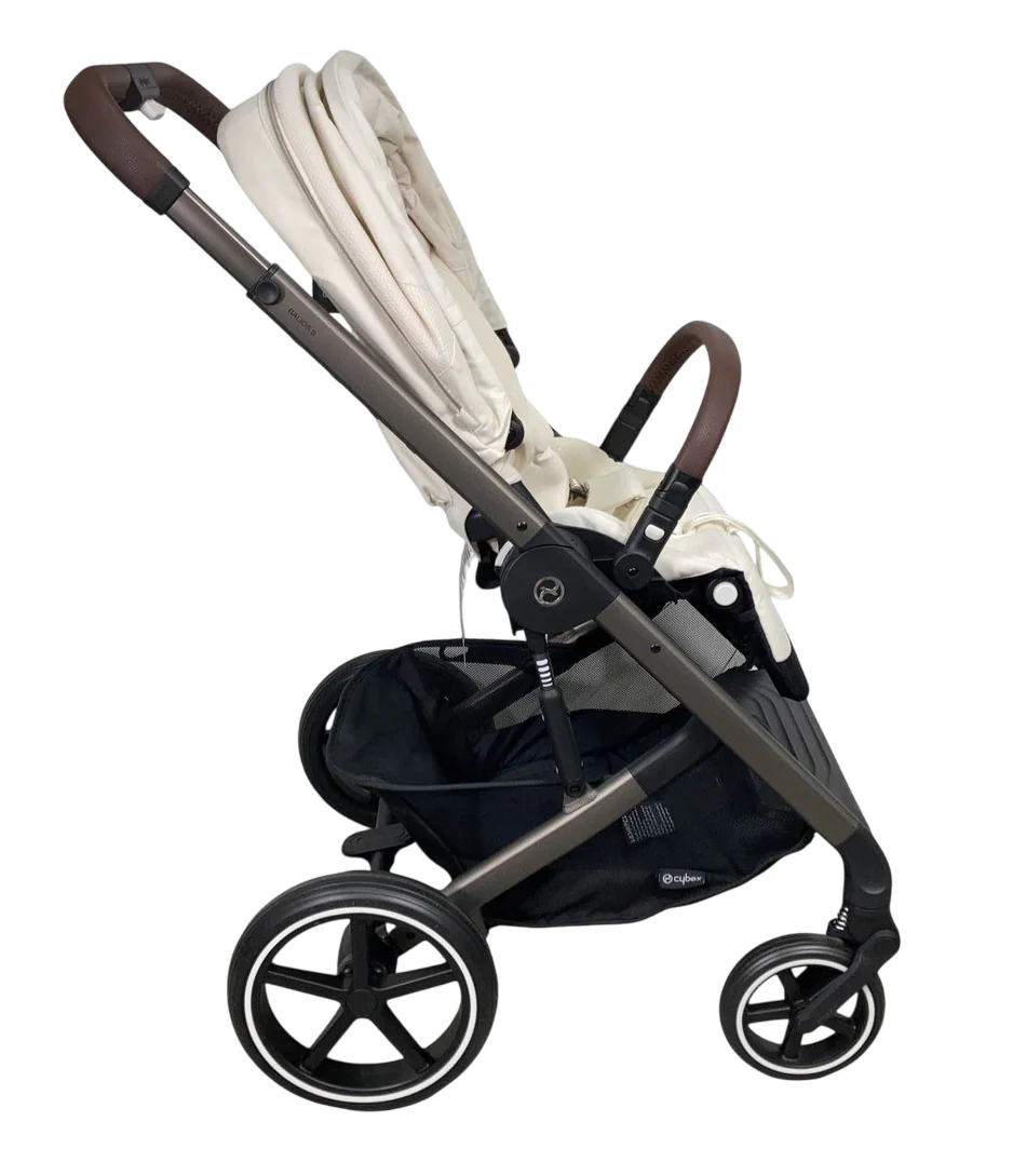 Cybex Balios S Lux Stroller, 2023, Seashell Beige, Taupe - Image 3